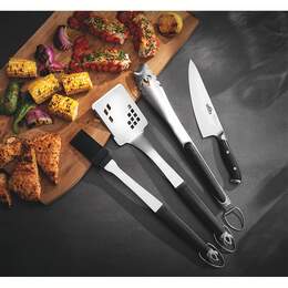 1312082 - Grillbesteck-Set 4teilig Napoleon President&rsquo;s Limited