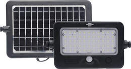 1316829 - Solar LED-Strahler SOL ML 1000 10W 1080lm, PIR, IP44, schwarz