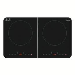 1317406 - Doppel-Induktionskochplatte schwarz 2000+1500 Watt