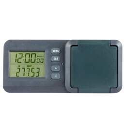 1316873 - Outdoor-Energiekostenmessger&auml;t m. LC-Display IP44 PV-geeignet