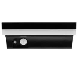 1316875 - Solar-Wandleuchte Lumus130 m. PIR-Sensor 150lm IP65 schwarz