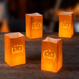 1316846 - T&uuml;tenwindlicht Halloween 4er Set