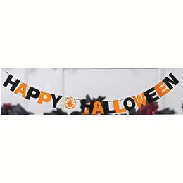 1316847 - "Happy Halloween" Girlande mit 30 LED&acute;s