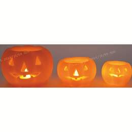 1316851 - LED K&uuml;rbis 3er Set verschiedene Gr&ouml;&szlig;en