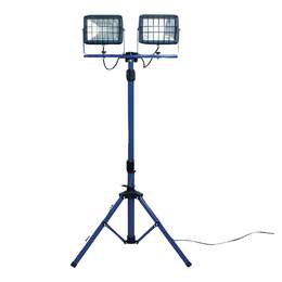 1317457 - Stativ LED-Strahler 2x30W IP65 5110lm 4000K m. Schutzgitter