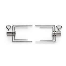 1320000 - Fleischgabeln f&uuml;r d. Drehspie&szlig; zusammenklappbar, 2Stk.