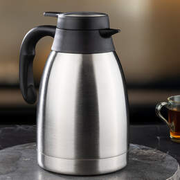 1319329 - Isolierkanne 1,5L Edelstahl mit Einhandautomatik