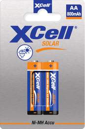 1321177 - NiMH-Akku Solar AA 2er-Pack 1,2V 550 mAh