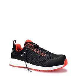 1322288 - Sicherheitshalbschuh Livas schwarz/rot Low