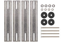 1325140 - Briefkastenmontage Kit f. Zaun 3825 Ni, Edel. bis 35mm st&auml;rke