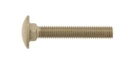 1125399 - Torbandschraube Edelstahl A2 DIN603 m. Muttern