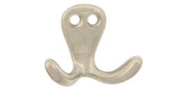 1131900 - Kleiderhaken ALU poliert 42mm doppelt,2Stk.