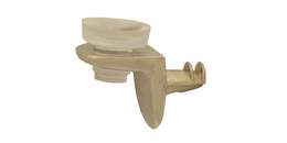 1131922 - Glasbodentr&auml;ger vernickelt