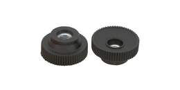 1177928 - R&auml;ndelmuttern schwarz Polyamid