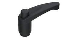 1177937 - Klemmgriff M8 m.Messing-Gewindebuchse,1Stk.