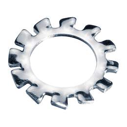 1243993 - Zahnscheibe Au&szlig;enzahn DIN 6797 verzinkt