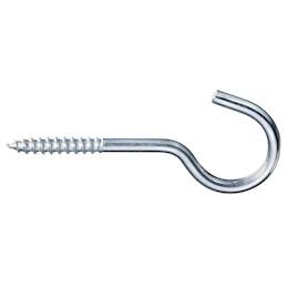 1244137 - Schraubhaken gebogen Art.11 verzinkt