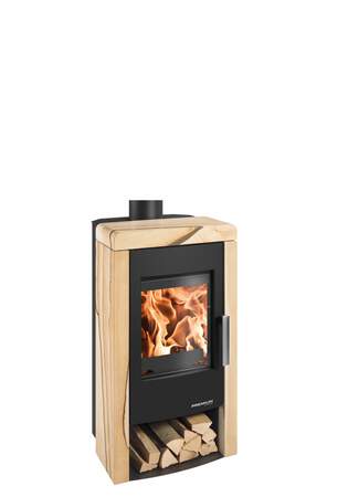 1318441 - Kaminofen Pyrus easy tiefschwarz Woodstone