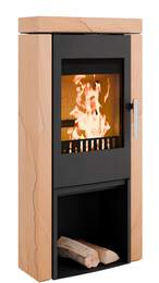 1318465 - Kaminofen Caleo easy Stein tiefschwarz Woodstone