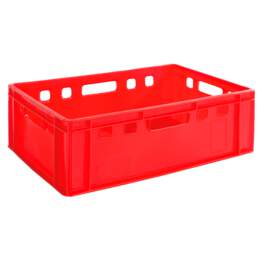 1328439 - Stapelbeh&auml;lter E2 geschlossen 60x40x20cm rot