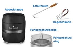 1329358 - Zubeh&ouml;rset Feuerstelle 57cm 4tlg.