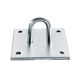 1244221 - Schwerlast&ouml;se verz.55x55x4mm auf Platte