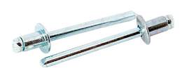 1329397 - Blindniete 4.0x6.0 Alu/Stahl, Blister 100 Stk.
