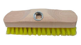 1283732 - Schrubber synt.Reiswurzel 22cm mit Gewinde und Stielloch