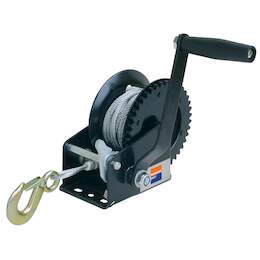 1060895 - Seilwinde 550kg Kapazit&auml;t 15m x 5mm m. Haken
