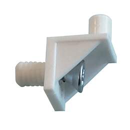 1244344 - Anschraub-Winkelbodentr&auml;ger Kunststoff