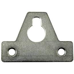 1244470 - Schrankaufh&auml;nger vern.65x45mm m.Schl&uuml;ssellochung,2Stk.