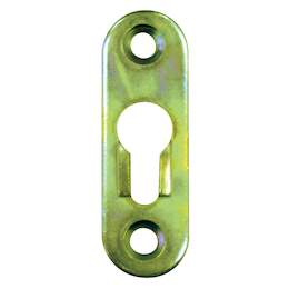 1244482 - Bettbeschl&auml;ge Linsenkopf verz. 70x20x4mm,2Stk.