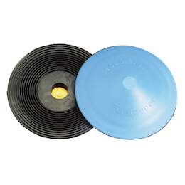 1244494 - T&uuml;rstopper Kunstst.rutschfest silber,120mm