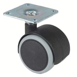 1239342 - Doppelrolle mit Platte f&uuml;r harte B&ouml;den