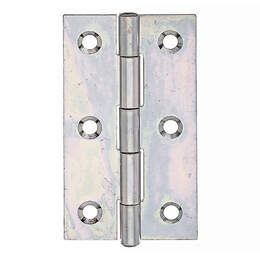 1241059 - Scharnier schmahl galv.g.verz. m.vernietetem Stift