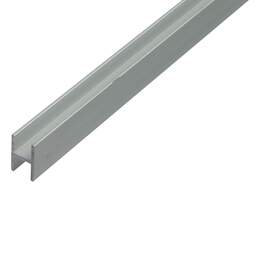 1244975 - H-Profil Alu f.Spannplatten silber eloxiert