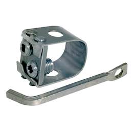 1008129 - Doppel-Sensenring m. Schl&uuml;ssel f. Holzwurf