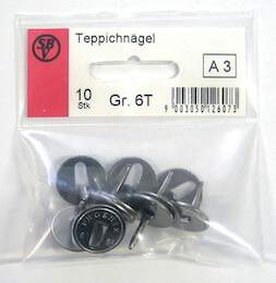 1122869 - SB Teppichn&auml;gel vernickelt