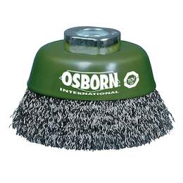 1072118 - Topfb&uuml;rste gewellt M14 DM 60mm Edelstahldraht 0,30mm