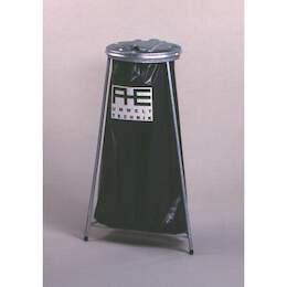 1029452 - M&uuml;llsackst&auml;nder Stahlblech feuerverz.  60l