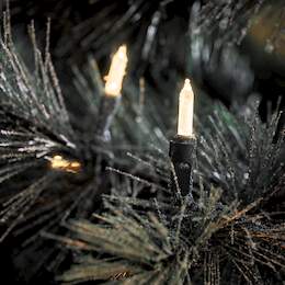 1197242 - LED Mini-Lichterkette 80 warmwei&szlig;e Dioden, au&szlig;en