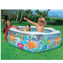 1233555 - Planschbecken Happy Otter Pool 191x178x61cm