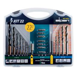 1077016 - Bohr- u. Schraubset KIT22 22tlg.