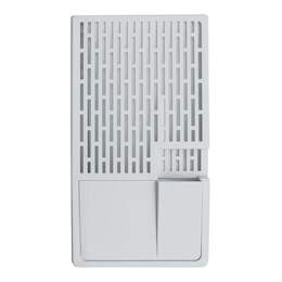 1246383 - Luftbefeuchter Polystyrol 2 m. Vlies, 17x31,5x5 cm