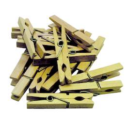 1002103 - W&auml;scheklammern Holz