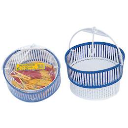 1001373 - W&auml;scheklammernkorb m. 24 Klam.