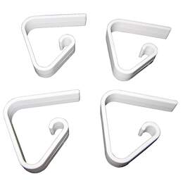 1035821 - Tischtuchklammern transp+wei&szlig; Kunststoff SB