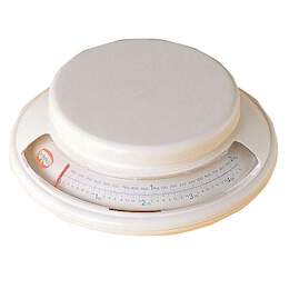 1058025 - K&uuml;chenwaage wei&szlig; analog