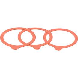 1066714 - Einkochringe rot 74x86 10er f&uuml;r Rex-Gl&auml;ser