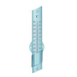 1070888 - Thermometer Innen/Au&szlig;en Alu eloxiert 245x56x30mm SB